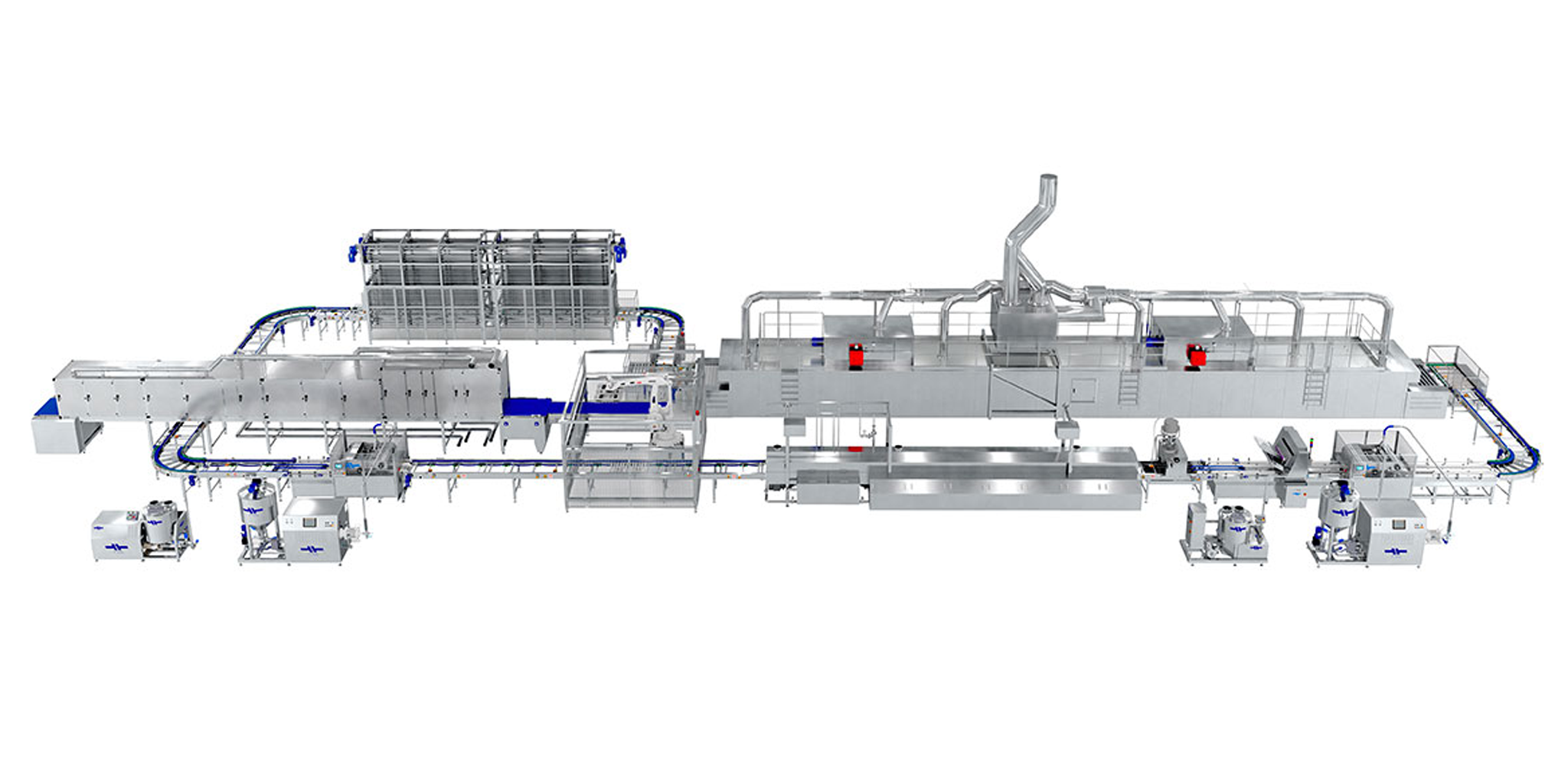 Cupcakes, Muffins, and Twinkies Production Line